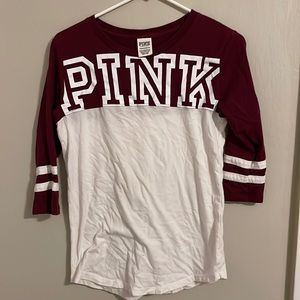 PINK brand baseball tee